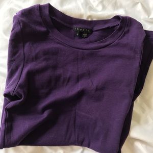 THEORY PLUM T-SHIRT